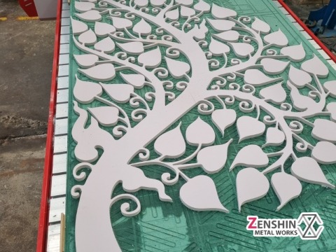 แผ่นฉลุลาย ระแนง ฝ้า พลาสวูด